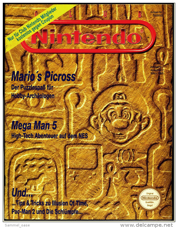 Die Offizielle Club Nintendo Computerspiele-Zeitschrift / März 1995 - Informática