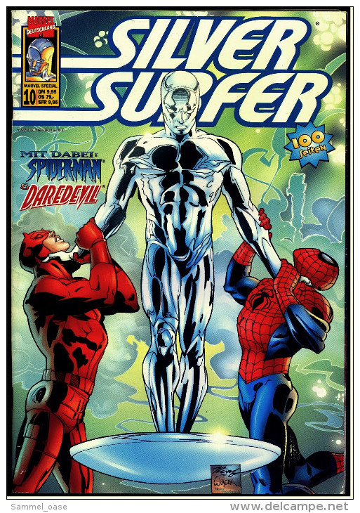 Marvel Comics  -  Silber Surfer Nr. 10  -  Mit Spider-Man + Daredevil - Autres & Non Classés