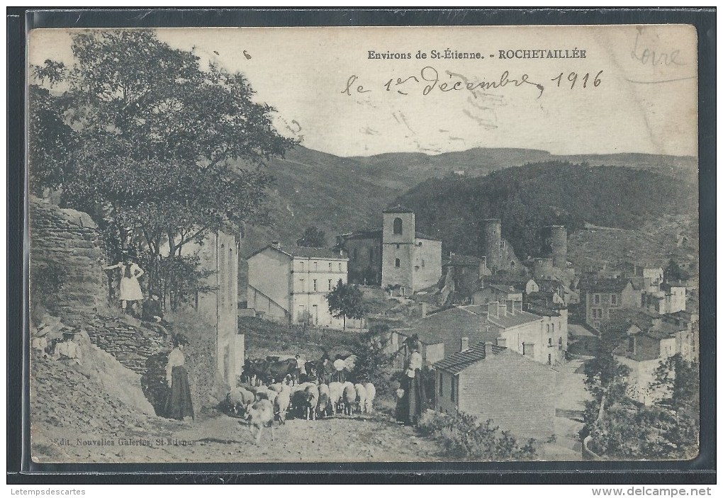 CPA 42 - Rochetaillée, Environs De St-Etienne - Rochetaillee