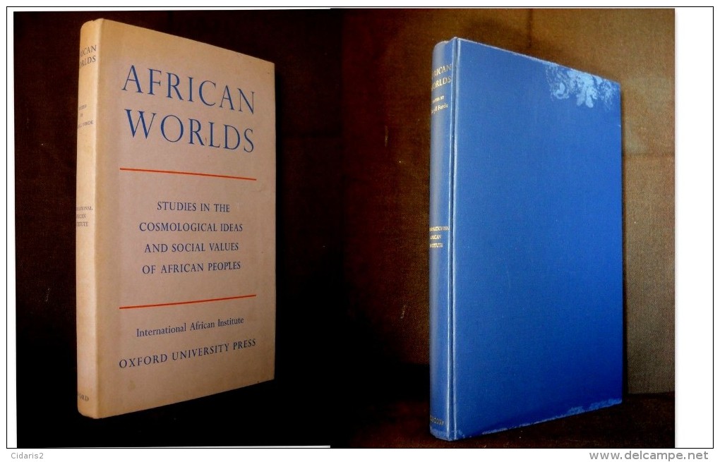 AFRICAN WORLDS (COSMOLOGICAL IDEAS & SOCIAL VALUES) Afrique Colonie Colony Ethnology Africa Dogon Kenya Ruanda 1960 ! - Afrika