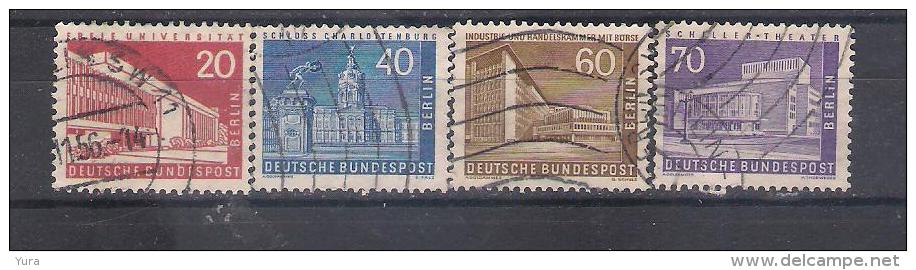 Berlin 1956   Mi Nr  146,149.151/2   (a2p18) - Gebruikt