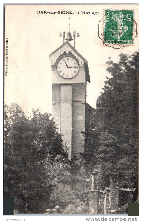 10 BAR SUR SEINE - L'horloge -- - Bar-sur-Seine