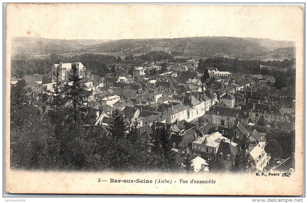 10 BAR SUR SEINE - Vue D'ensemble Sur La Ville. - Bar-sur-Seine