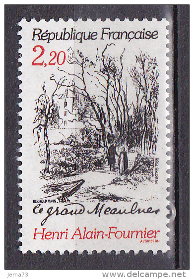 N° 2443 Centenaire De La Naissance D´Henri Alain Fournier: Le Grand Meaulnes : 1  Timbre Neuf - Unused Stamps
