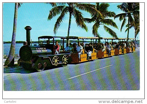 Florida Key West 66 Passenger Conch Tour Train Trein Zug - Key West & The Keys