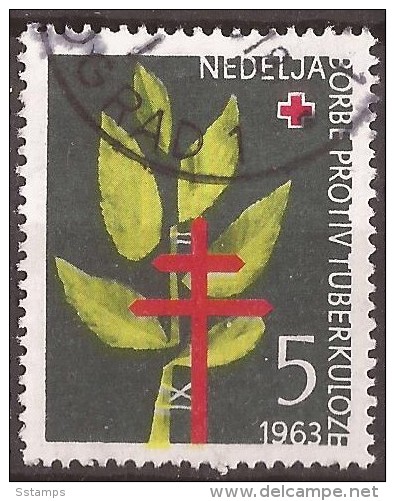 1963  ROT KREUZ  TUBERKULOSE  JUGOSLAVIJA JUGOSLAWIEN  GEGEN TUBERKULOSE SELTEN  MNH - Geneeskrachtige Planten