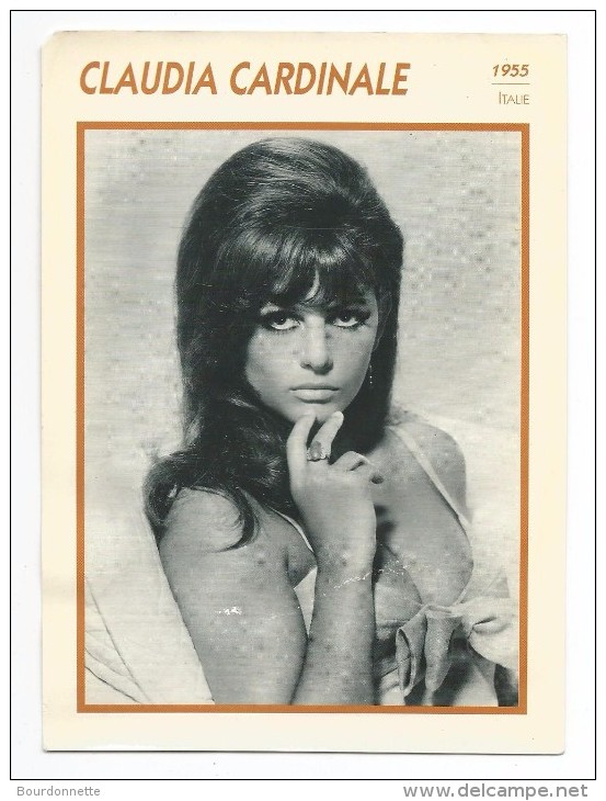 Fiche Cinéma  CLAUDIA CARDINALE 1955 - Photos