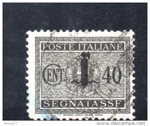 Y296 - RSI , Segnatasse Fascetti Il N. 65 Usato - Postage Due