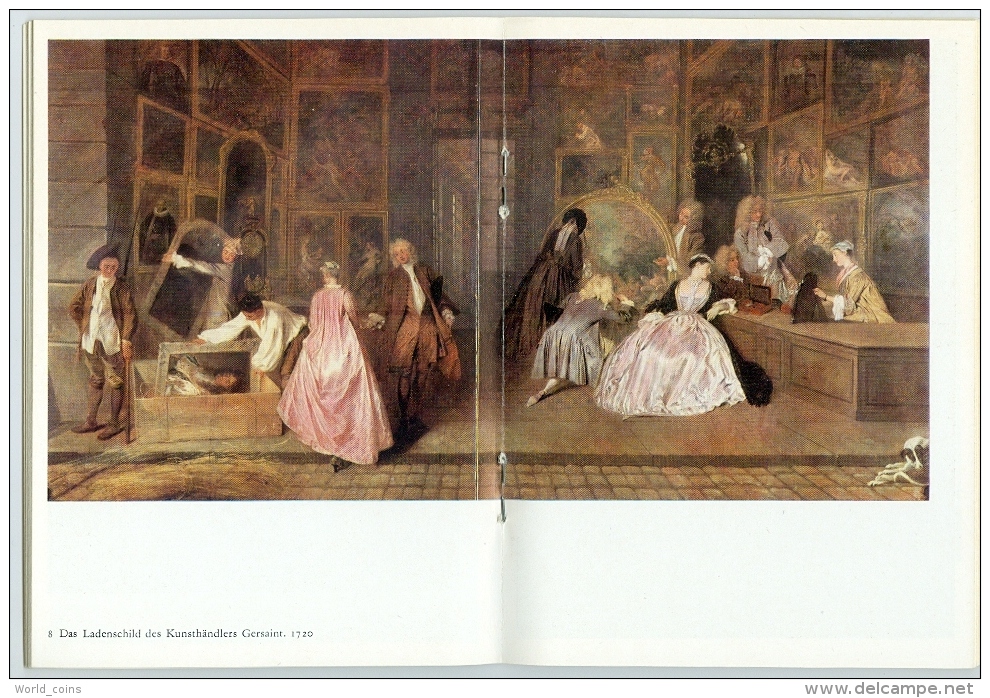 Watteau, Antoine (1684-1721). A French Rococo Artist. Paperback Book. Maler Und Werk. - Malerei & Skulptur