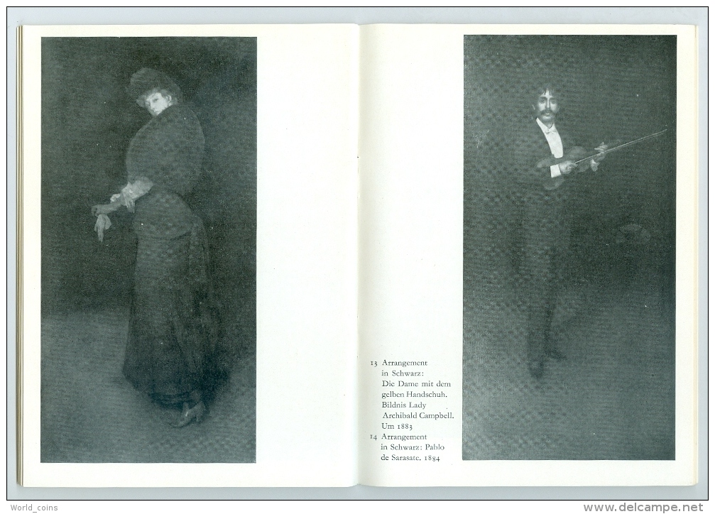 Whistler, James (1834-1903). American-born Painter, Active Mainly In England. Paperback Book. Maler Und Werk. - Schilderijen &  Beeldhouwkunst