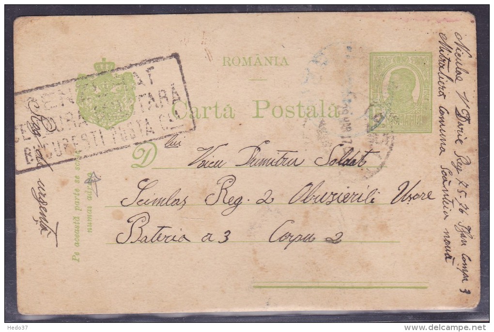 Roumanie - Lettre - Postmark Collection