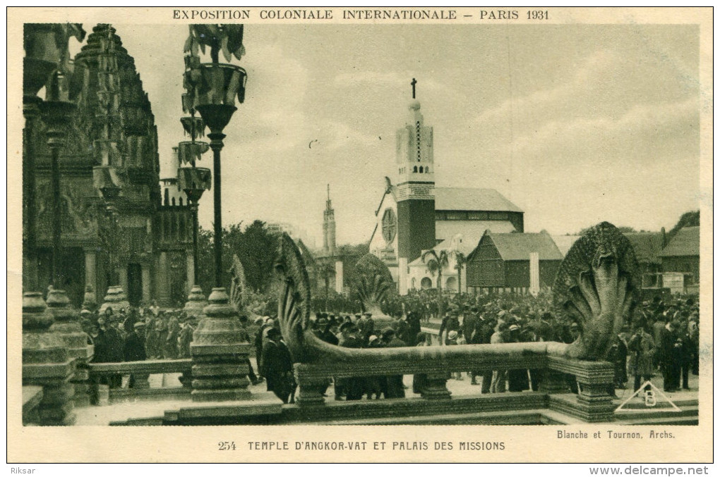 CAMBODGE(ANGKOR) EXPOSITION COLONIALE 1931 PARIS - Kambodscha