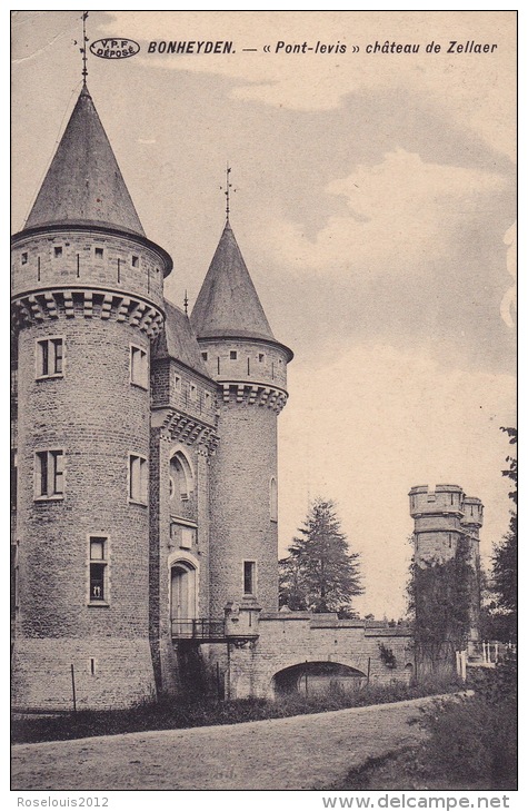 BONHEIDEN : Pont-levis - Château De Zellaer - Bonheiden