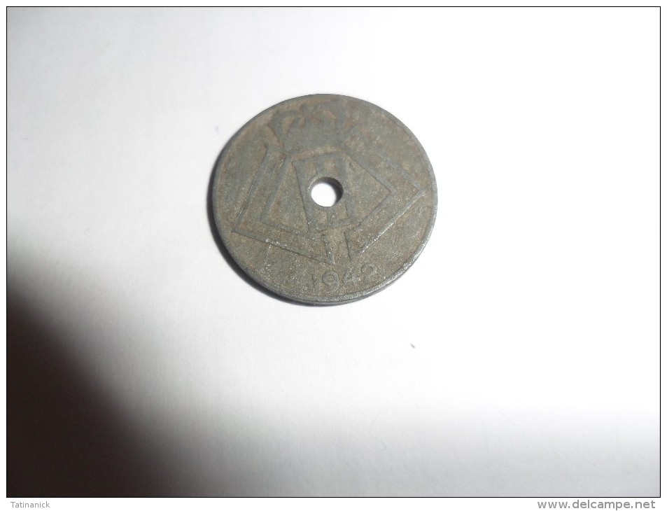 5 Centimes 1942 Léopold III Type Jespers ( Belgie-Belgique) - 5 Cent