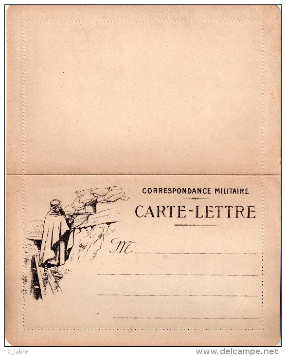 GUERRE : CARTE LETTRE FM . ILLUSTRÉE PAR JOB . " AU CRÉNEAU " . 1914/18 . TB . - Guerra Del 1914-18