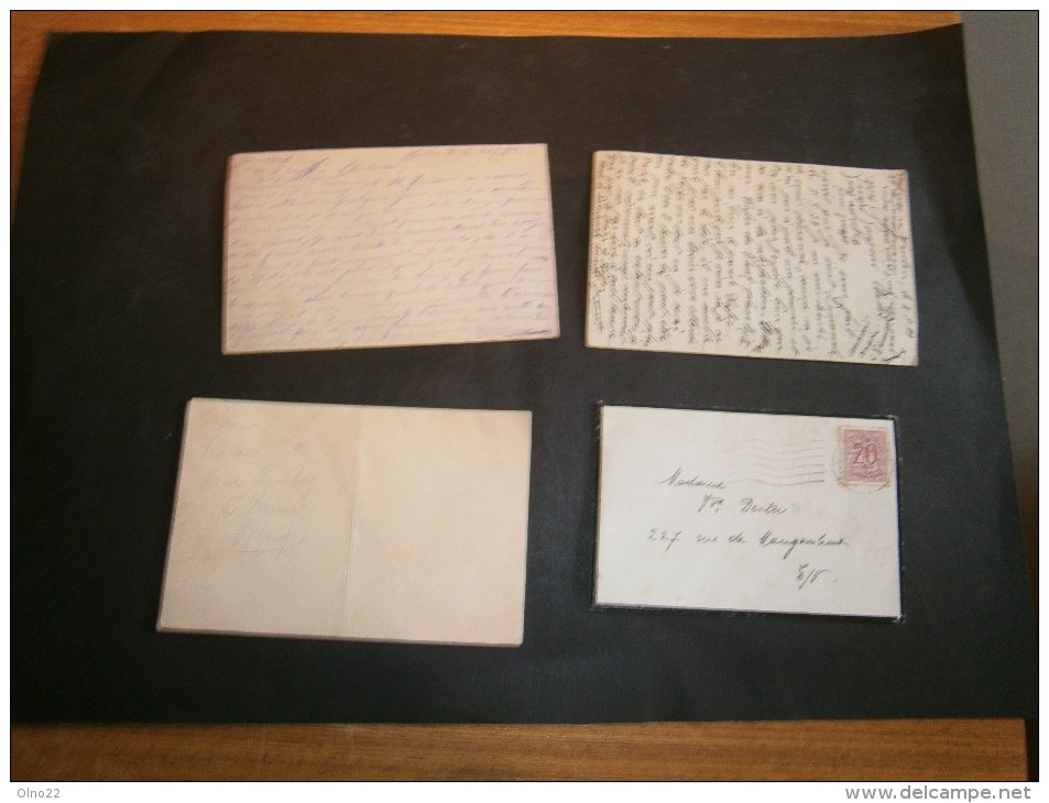 3 Cartes Postales Adressées à André DENTER à Verviers Rue De Limbourg Et Rue De Sécheval - 1928/1929 - Manuscrits