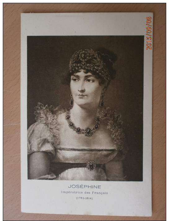 Lot De 2 Cartes. Joséphine Et Napoléon (14477) - Historical Famous People