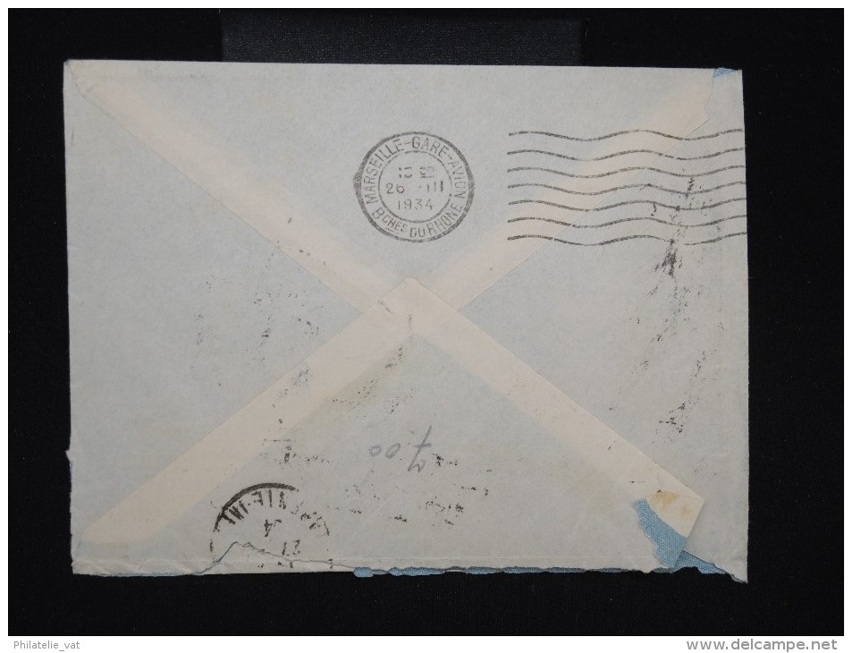FRANCE - INDOCHINE - Enveloppe De Hanoi Pour La Rochelle En 1934 - à Voir - Lot P9106 - Lettres & Documents