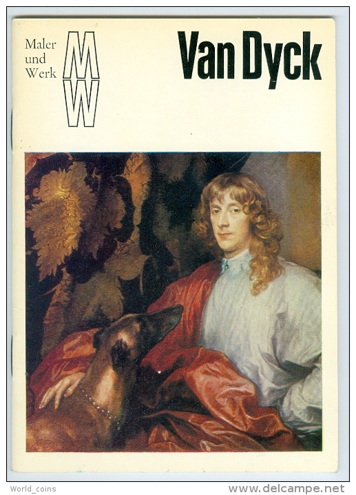 Anthony Van Dyck. (1750-1825)  A Flemish Baroque Artist. Paperback Book. Maler Und Werk. - Schilderijen &  Beeldhouwkunst