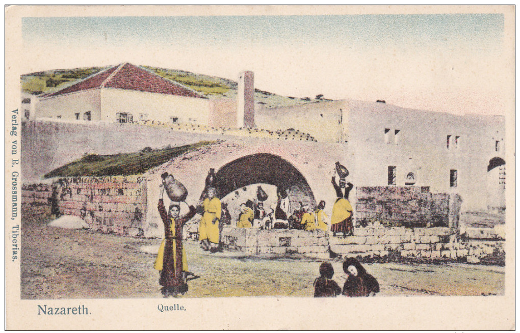 NAZARETH, Israel, 1900-1910´s; Quelle - Israel