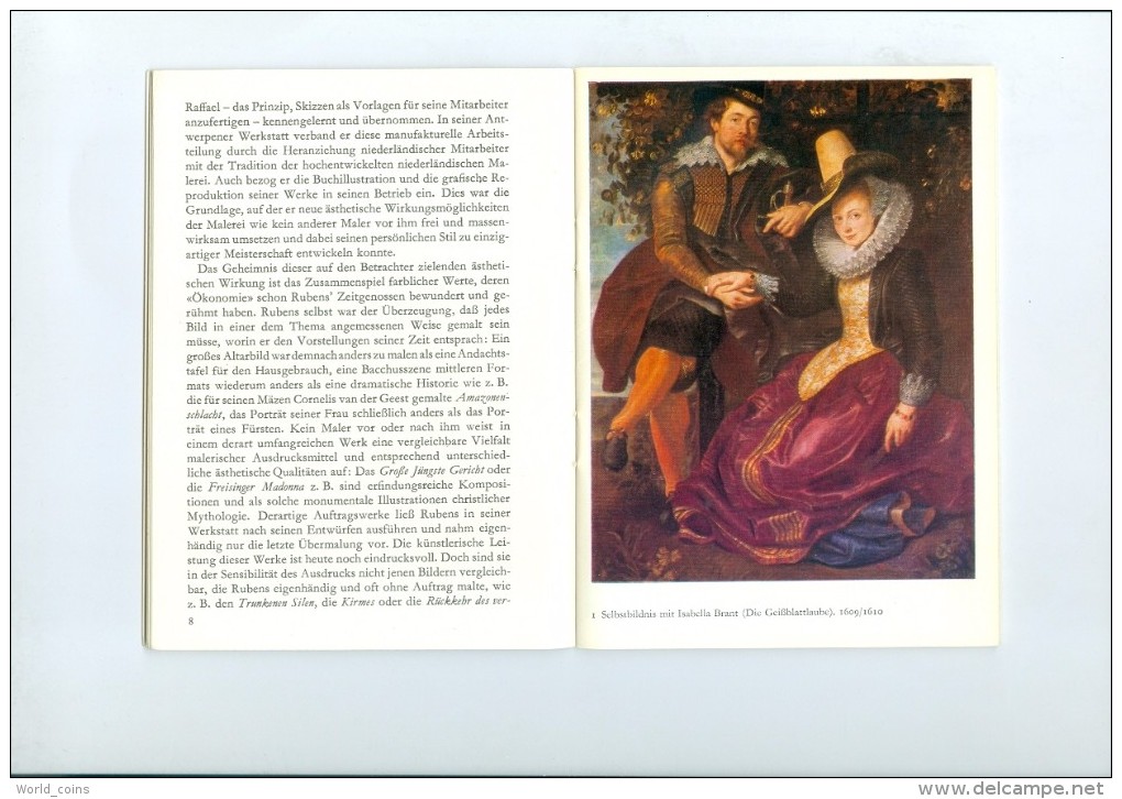 Peter Paul Rubens (1577 – 1640). A Flemish Baroque Painter. Paperback Book. Maler Und Werk. - Painting & Sculpting