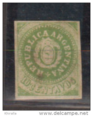 AGENTINE     1862                   N°     6C      COTE     200 € 00           ( Y 356 ) - Unused Stamps