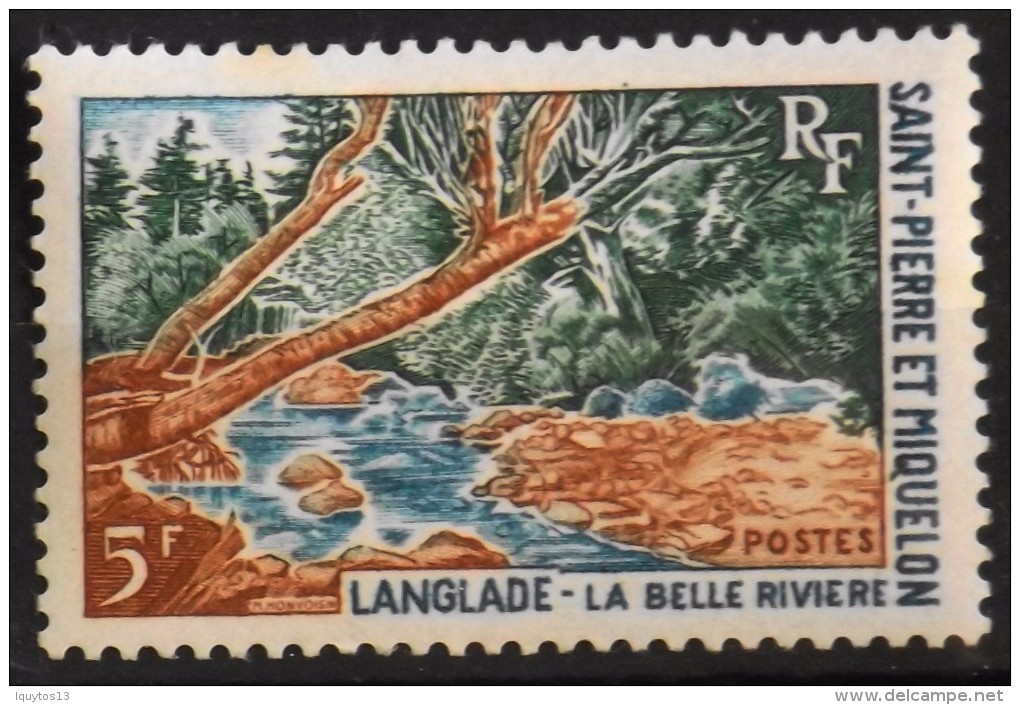 St-PIERRE Et MIQUELON 1969 - Le N° 385 - 1 TIMBRE NEUF** - Unused Stamps