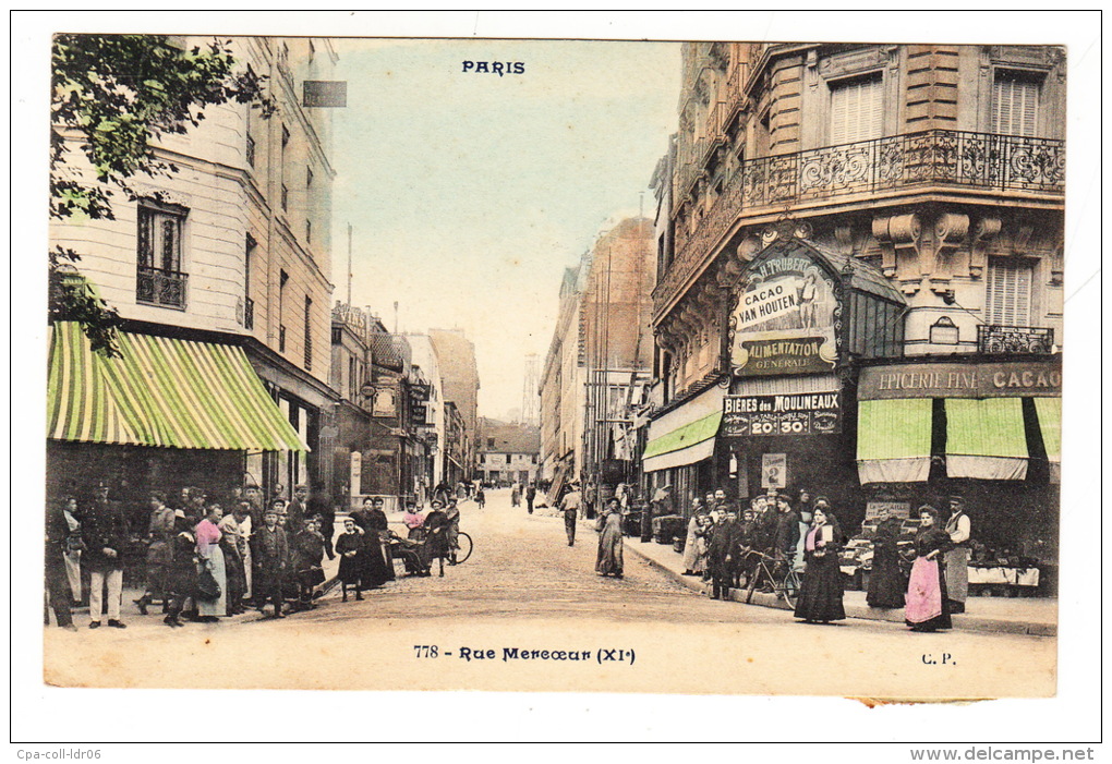 CPA (75) PARIS - Rue Mercoeur (XI°) - District 11