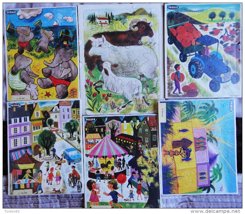 Lot De 6 Puzzles - Puzzles