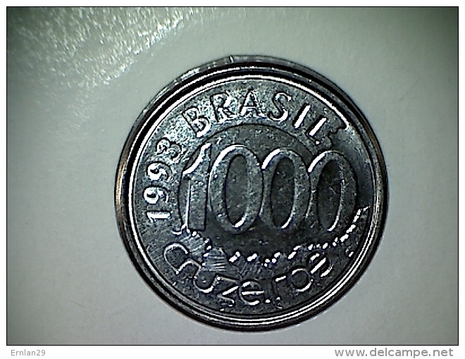 Brésil 1000 Cruzeiros 1993 - Brésil