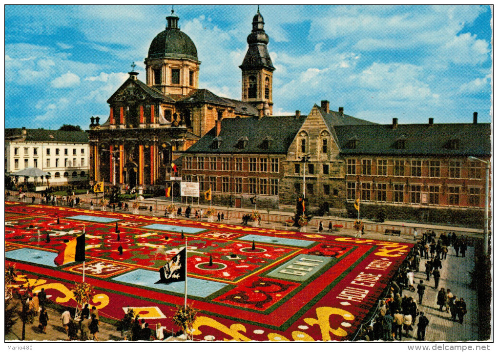 GENT- GAND  EGLISE ST. PIERRE ET  ABBAYE ----TAPIS  DE  FLEURS       (NUOVA) - Gent