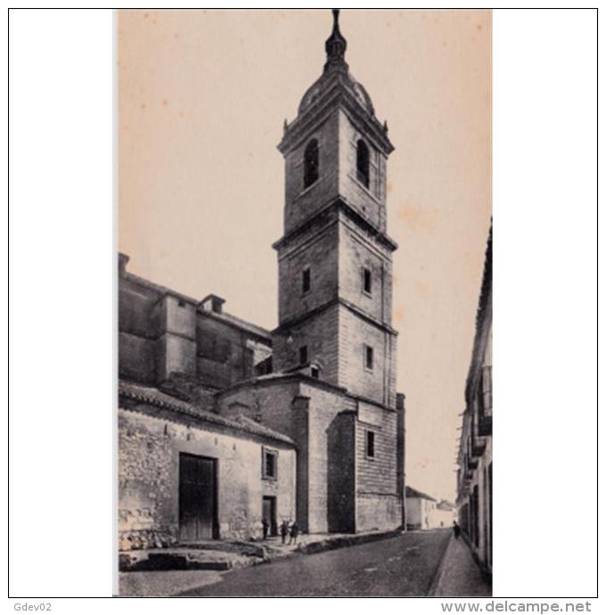 CDRLTP5410-LFTD7835.Tarjeta Postal DE CIUDAD REAL.Casas,calles.torre De La CATEDRAL DE CIUDAD REAL - Ciudad Real