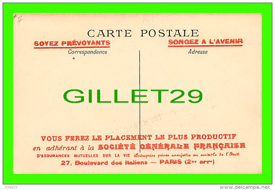 CARTES GÉOGRAPHIQUES - PARIS 20e ARRONDISSEMENT - PUBLICITÉ DE LA SOCIÉTÉ GÉNÉRALE FRANÇAISE - - Cartes Géographiques