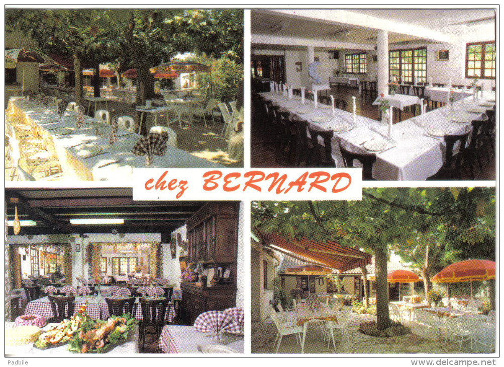 Carte Postale 83. Montauroux  Restaurant Pizzeria Chez Bernard  Trés  Beau Plan - Montauroux