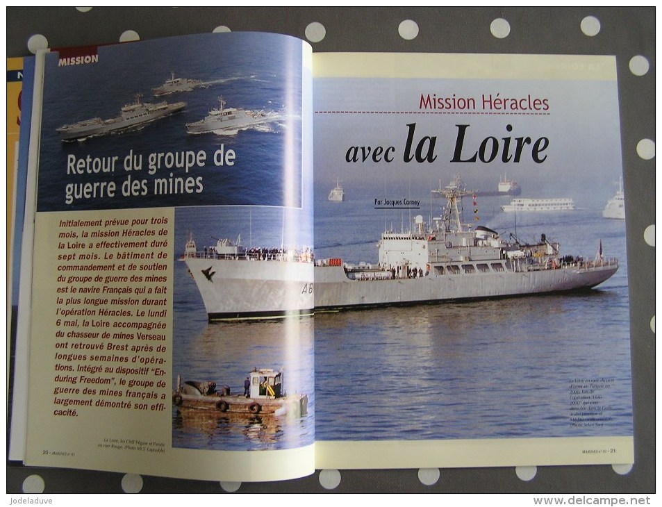 MARINES ET FORCES NAVALES N° 81 Histoire Marine Bateau Sous Marins Premiers Porte Avions Marin Navire Guerre - Schiffe