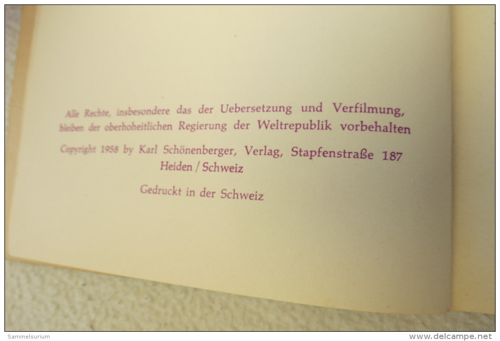 Michalek "Botschaften Aus Dem Weltall" Raumschiffe Landen, 1. Auflage 1958 (?) - Sci-Fi