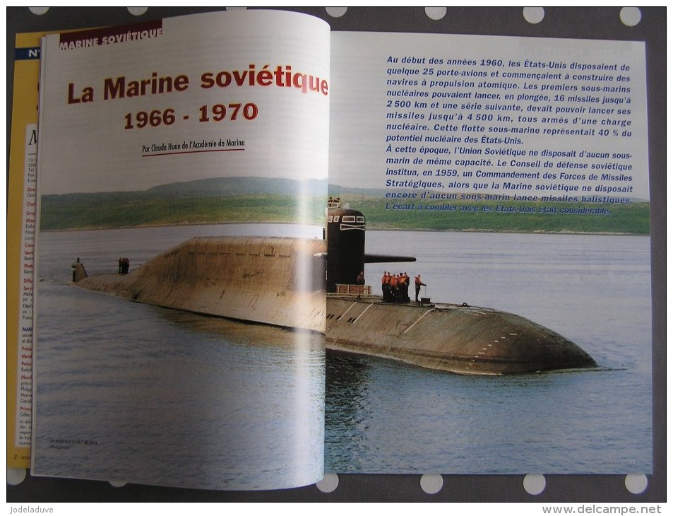 MARINES ET FORCES NAVALES N° 83 Histoire Marine Soviètique Bateau Sous Marins Porte Avions Marin Navire Guerre - Bateau
