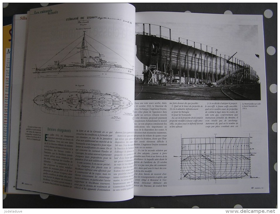 MARINES ET FORCES NAVALES N° 85 Histoire Marine Cuirassés Bateau Sous Marins Porte Avions Marin Navire Guerre