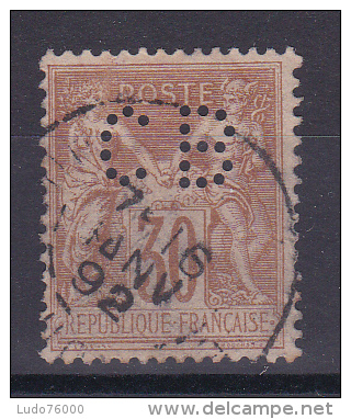 SAGE N° 80 PERFORE - 1876-1898 Sage (Type II)
