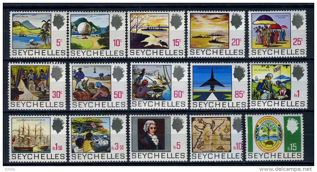1969 -  SECHELLES - Catg. Mi 259/273 - NH - (X08092015...) - Seychellen (...-1976)