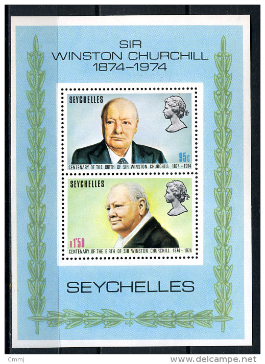 1974 -  SECHELLES - Catg. Mi  326/327 + Block 4 - NH - (X08092015...) - Seychelles (...-1976)