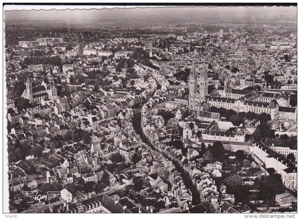 14-----CAEN---vue Aérienne---voir 2 Scans - Caen