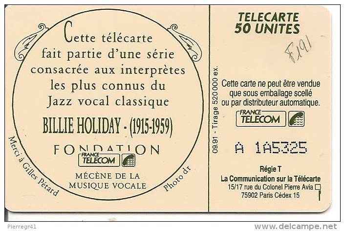 CARTE-PUBLIC-50U-09/91-F 191.772--SO3-VARIETE  A Pointu-N°A 1A5325-UTILISE-TBE - Fehldrucke