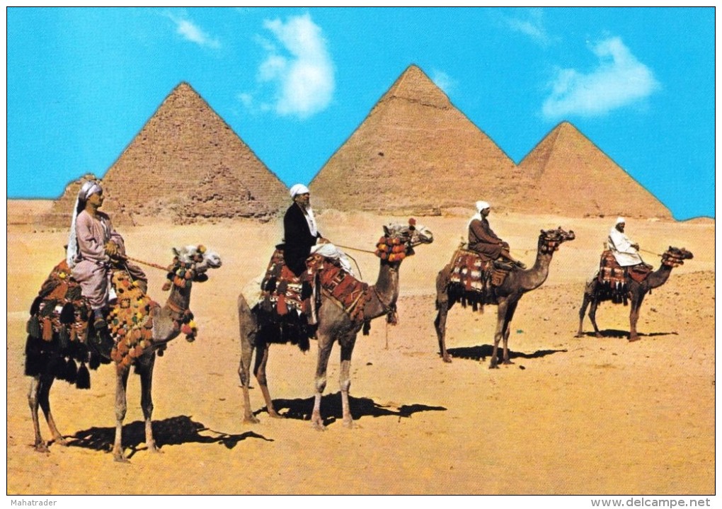 Egypt - Giza Gizeh - Kheops Khephren And Mykerinos Pyramids - Gizeh