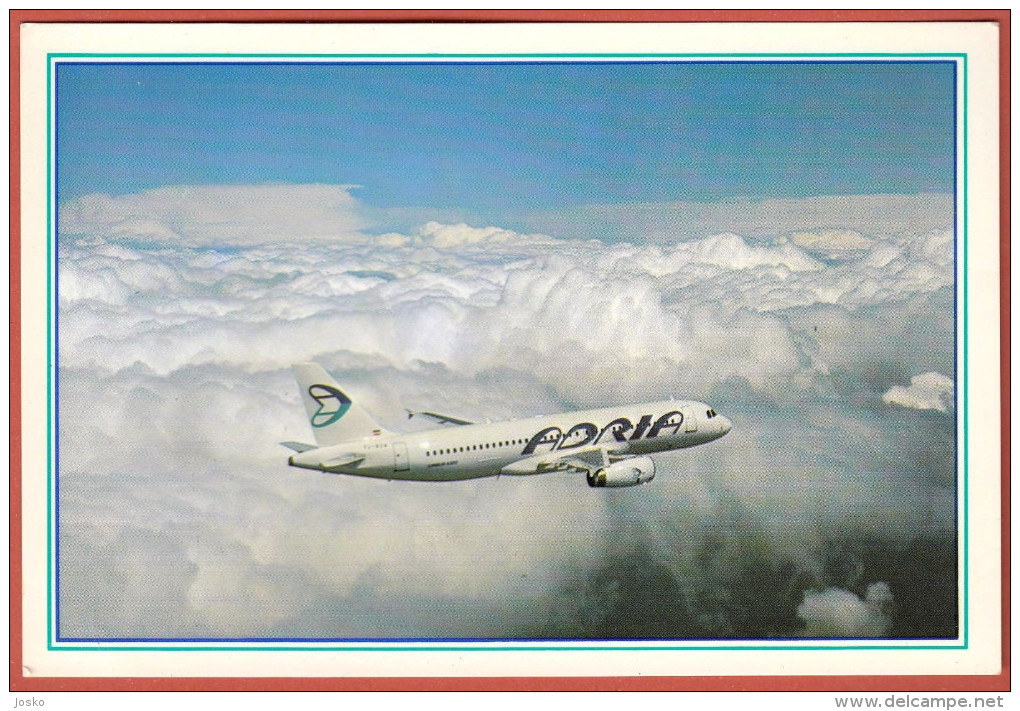 AIRBUS A320 .. ADRIA AIRWAYS - Slovenia National Airlines * Not Travelled * Airplane Avion Plane Aeroplane Luftfahrzeug - 1946-....: Modern Tijdperk