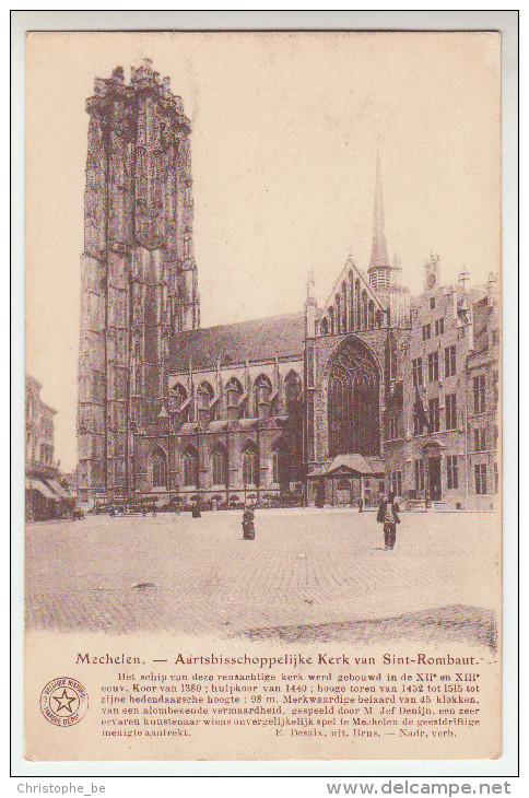 Mechelen, Aartsbisschoppelijke Kerk Van Sint Rombout (pk23130) - Mechelen