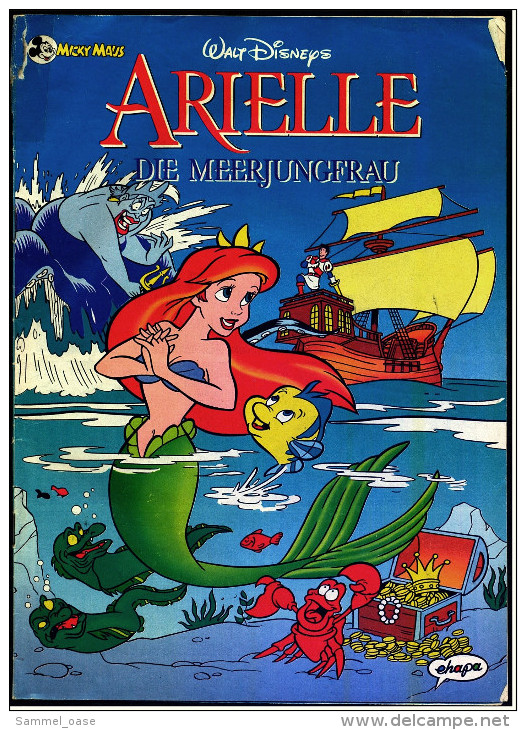 Walt Disneys  Arielle  ;  Die Meerjungfrau  -  Ehapa Comic Von Ca. 1980 - Sonstige & Ohne Zuordnung