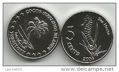 Cocos (Keeling) Islands 5 Cents 2004. Unc - Other - Oceania