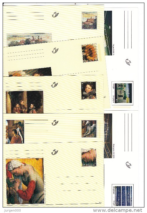 BK44/BK49, BK52/BK143 **, Bijna 100 Kaarten, Veel Permanent Geldig -> Hoge Frankeerwaarde !!! (E00069) - Illustrated Postcards (1971-2014) [BK]