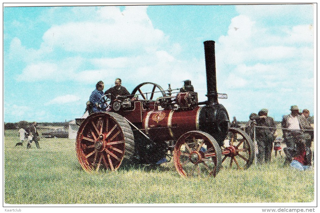 Marshall Agricultural Traction Engine No. 15391, Single Cylinder, Built 1918 - England - Tractors